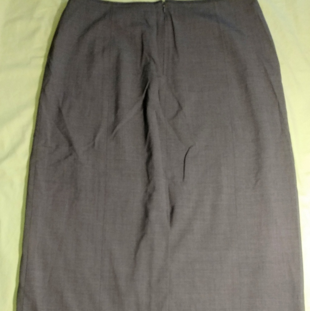 GAP Poly/Wool Blend A Line/Full Midi Skirt Size 12